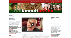 Desktop Screenshot of italianculture.ca